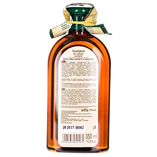 Argan Oil - Champú Aceite De Argán Y Granada Para Cabello Seco