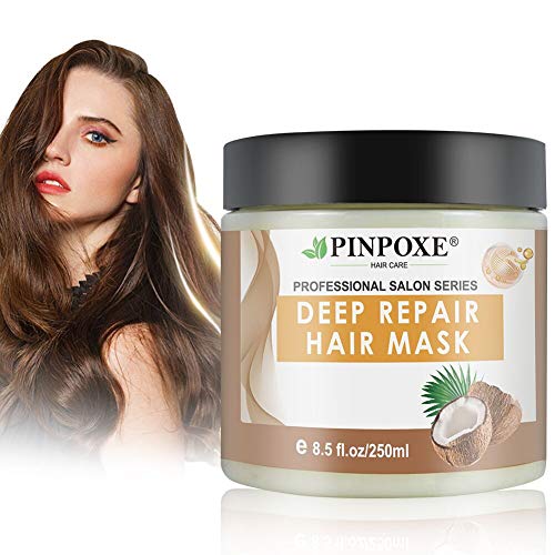 Argania Máscara para pelo, Cabello Mascarillas, Hair Mask, mascara de cabello Profesional, Reparación Profunda reconstructor instantáneo para cabello dañado, 250 ml