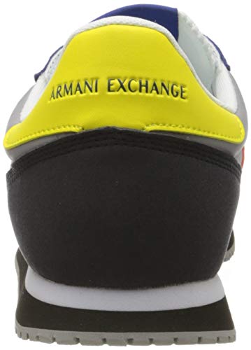 Armani Exchange Sneaker, Zapatillas para Hombre, Multicolor (Multicolor K492), 43 EU