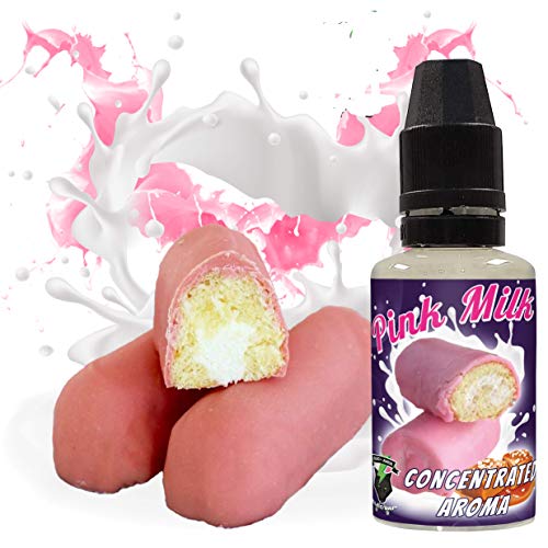Aroma Concentrado PINK MILK | 30ML | ElecVap | Sin Nicotina: 0MG | E-Liquido para Cigarrillos Electronicos - E Liquidos para Vaper