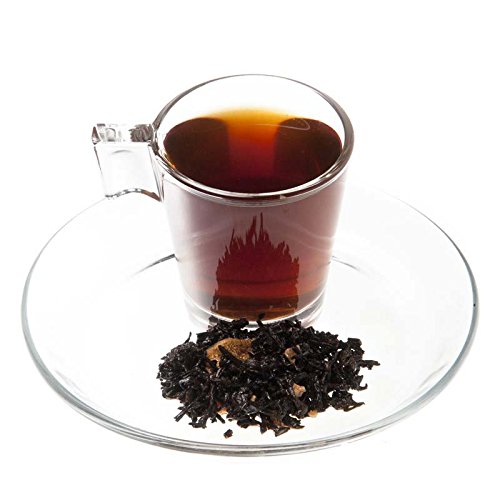 Aromas de té - Té Rojo Pu Erh Sabores de Oriente - Con Canela, Jengibre, Cáscara de Naranja y Vainilla - Especiado - Deliciosos Sabores De Oriente -100 gr