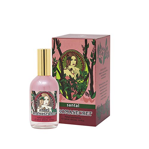 AROMASECRET Perfume de mujer 100 ml – CONCEPTO Nuevo de Perfumería, La mejor idea de un regalo para Ella (SANTAL)