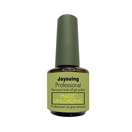 ARTIFUN Magic Soak Off Gel Removedor de esmalte de uñas 15 ml, Profesional Eliminar esmalte de uñas Eliminar Primer Base Gel de capa superior mate en 3-5 MINS