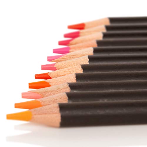 Artworx - Lápices de colores para artistas (72 unidades), color blanco