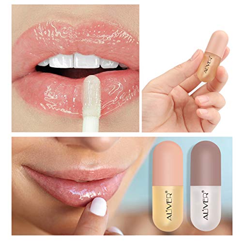Aumentador De Labios, Doble Efecto Día Y Noche Lip Plumper, Voluminizador Labios Aumentador De Labios, Reducir Líneas Finas, Hidratación Labial, Labios Sexy Más Llenos E Hidratados