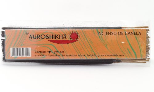 Auroshikha Incienso Auroshikha Canela 50 G (60 Varillas Aprox 100 ml