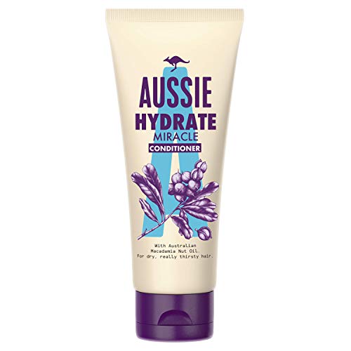 Aussie Hydrate Acondicionador 200 ml, Acondicionador Hidratación, Para Pelo Seco Y Sediento