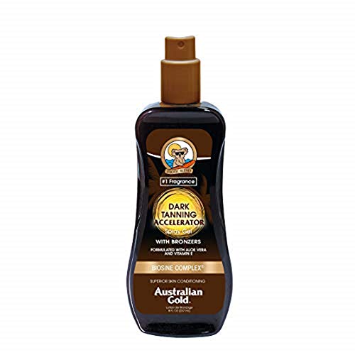 Australian Gold, Aceite corporal acelerador del bronceado - 237 ml.