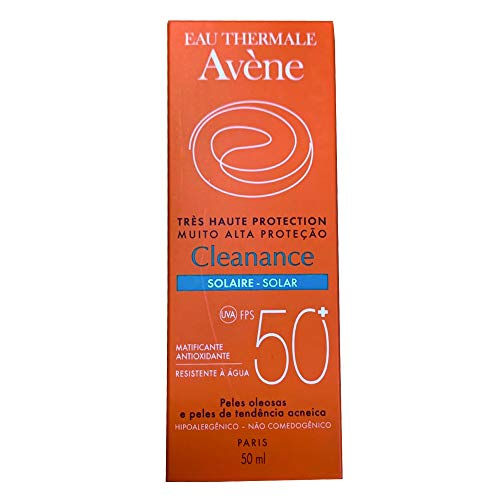 Avène, Filtro solar facial (SPF 50+, piel grasa) - 50 ml.