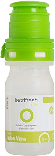 Avizor Lacrifresh Aloe 10ml. Frasco de 10ml de gotas oculares para aliviar los síntomas de la irritación ocular.