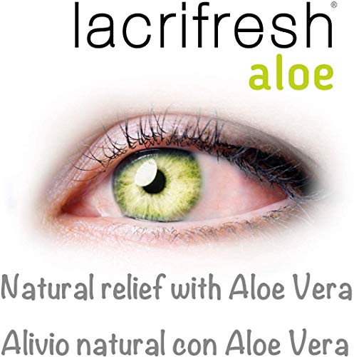 Avizor Lacrifresh Aloe 10ml. Frasco de 10ml de gotas oculares para aliviar los síntomas de la irritación ocular.
