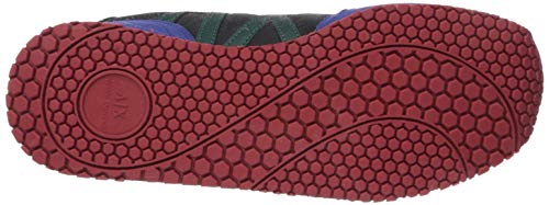 A|X Armani Exchange Retro Running Sneaker, Zapatillas Deportivas. para Hombre, Multicolor, 39.5 EU