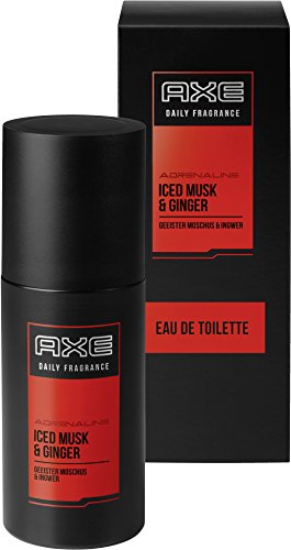 AXE colonia daily adrenaline iced musk & ginger spray 100 ml