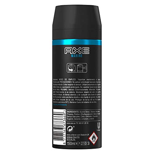 Axe - Desodorante Marine 48H Fresh - 150 ml