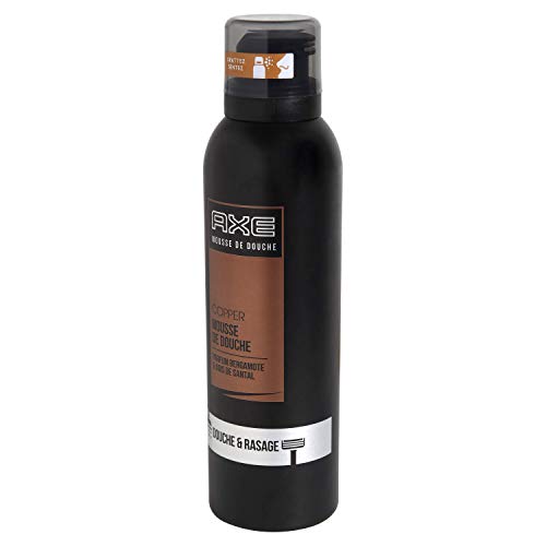 Axe ducha Espuma & Afeitado Copper bergamot & Sandalwood (3 unidades, X 200 ml)