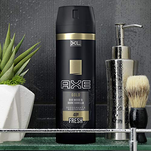 AXE Gold - Desodorante Bodyspray para hombre, 48 horas de protección, 200 ml