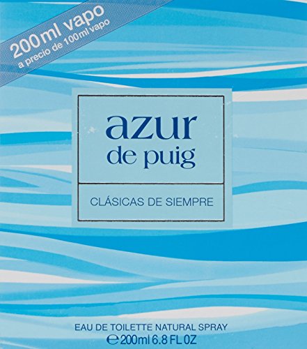 Azur de puig - Agua de tocador vaporizador 200 ml
