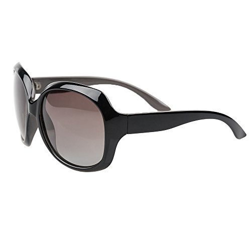 B BIDEN BLDEN Mujer Grande Gafas De Sol moda polarizadas gafas UV400 Protección Para Conducción GL3113-BROWN