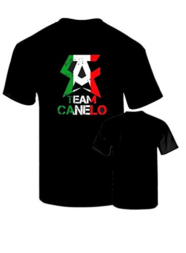 B & C Camiseta Canelo Mexico Boxeo Campeon Algodon Calidad 190grs (M)