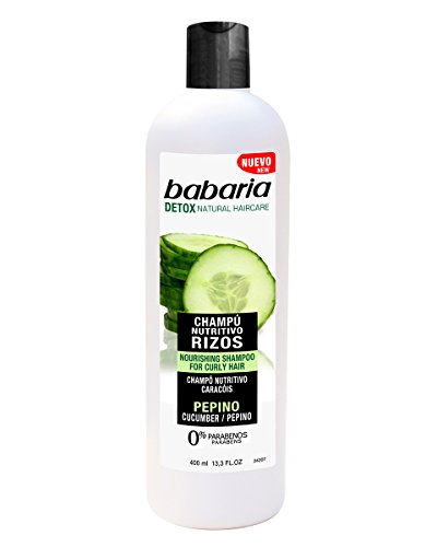 Babaria Champú Pepino Nutritivo Rizos - 400 ml