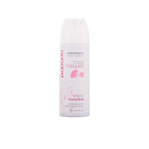 Babaria Rosa Mosqueta Efecto Invisible - Desodorante, 200 ml