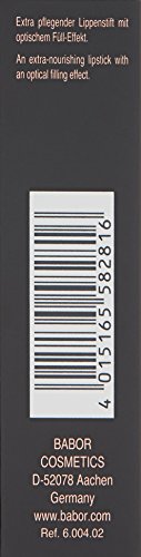 BABOR AGE ID Creamy Lip Colour, lápiz labial de alta intensidad de color, aceite vegetal para cuidado extra con efecto de relleno óptico, 4 g
