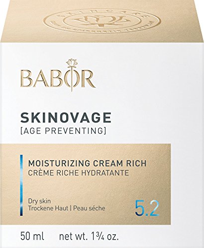 Babor - Crema hidratante Skinovage para el cuidado facial de la piel seca y deshidratada, combinación de aceite y agua, 50 ml