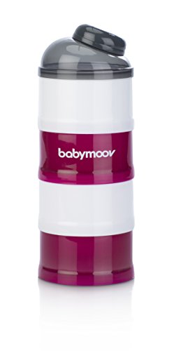 Babymoov Babydose A004212 - Dosificador de leche en polvo, color cereza