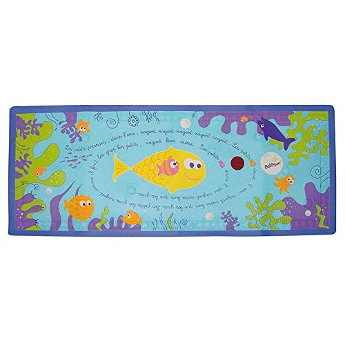 Babysun PM1811 - Alfombra para el baño (tamaño extragrande, 100 x 40 cm)