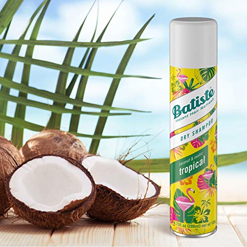 Batiste Tropical Coconut Exotic Dry Shampoo Champú - 200 ml (AD1161)