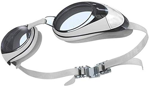 BBGSFDC Gafas de natación Adultos Ninguna Fuga contra la Niebla de protección UV Gafas de natación Clear Vision cómodo Puente de la Nariz for Hombres y Mujeres Gafas de natación (Size : 0)