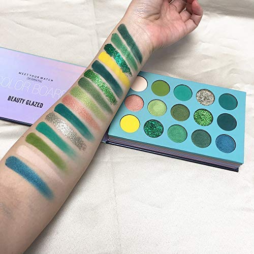 Beauty Glazed 60 Color Makeup Eyeshadow Palette 4 en 1 Color Board Pressed Glitter Eye Shadow Sombra de cuatro capas May Rotation Matte Pearlescent High Pigmentation Cosmetic Eyeshadow