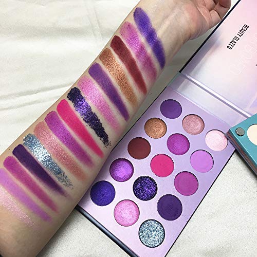 Beauty Glazed 60 Color Makeup Eyeshadow Palette 4 en 1 Color Board Pressed Glitter Eye Shadow Sombra de cuatro capas May Rotation Matte Pearlescent High Pigmentation Cosmetic Eyeshadow