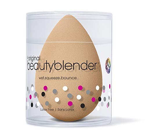 Beautyblender esponja de maquillaje, color nude (beige), 1 unidad