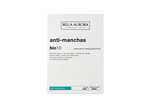 Bella Aurora Bio10 Serum Antimanchas Piel Mixta-Grasa| Tratamiento despigmentante Facial, 30 ml