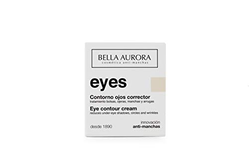 Bella Aurora Eyes Crema Contorno de Ojos Anti-ojeras | Anti-manchas Cara | Anti-edad | Reduce bolsas y ojeras, 15 ml