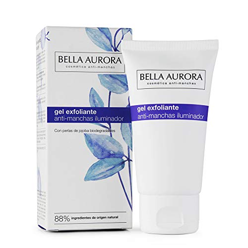 Bella Aurora Gel Exfoliante Facial Anti-Manchas | Limpia la Piel en Profundidad | Peeling Facial Enzimático para la Cara, 75 ml (4098310)