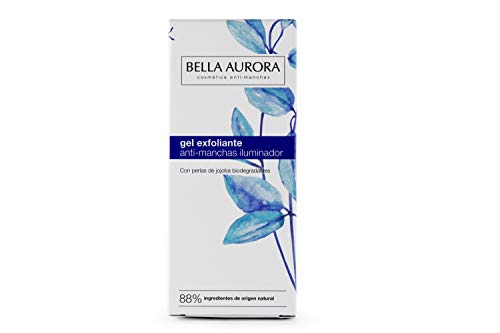 Bella Aurora Gel Exfoliante Facial Anti-Manchas | Limpia la Piel en Profundidad | Peeling Facial Enzimático para la Cara, 75 ml (4098310)