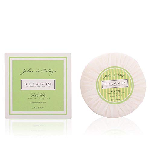 BELLA AURORA Serenité Jabón Desmaquillador Facial de Belleza Limpia a Fondo los Poros de la Cara, 100 gr