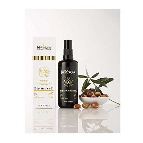 Belleza de Argán marroquí, secreto: Set de regalo con aceite de argán orgánico (100 ml) y jabón de Argán Natural (100 G) en un muy hermoso bolsa de regalo - regalos por bioriens® Cosméticos