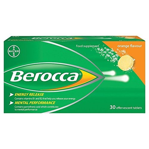 Berocca Effervescent Orange Tablets 30 per pack by Berocca