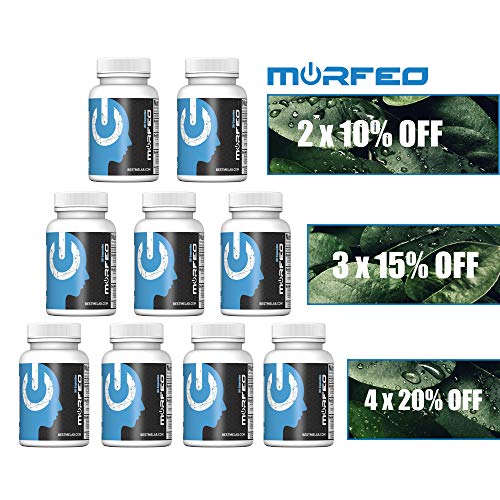 Bestme Morfeo : Descanso Profundo y Reparador I Relajante Natural I Recuperador Muscular I Melatonina Natural I Gaba I 5 htp I Bacopa I Zma zinc magnesio b6). 30 Pastillas para Dormir Bien