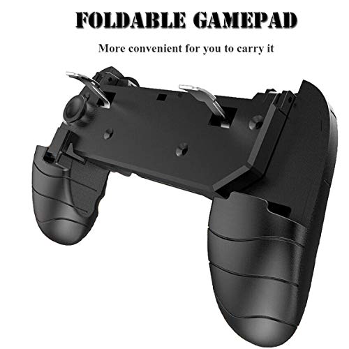 BESTZY PUBG Mobile Game Controller Controlador Móvil Gamepad Joystick Soporte para teléfono, Puntería y Disparo Altamente Sensibles para PUBG/Fortnite/Knives out, 4.5in-6.5in