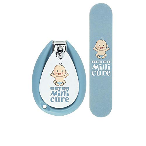 Beter Mini Cure Cuidado Uã‘As Bebã‰S Azul Lote 2 Pz 110 g