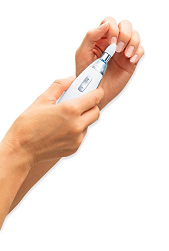 Beurer MP62 - Set manicura pedicura Profesional, luz LED, 10 accesorios incluidos, velocidad ajustable, giro hacía derecha/izquierda, color blanco