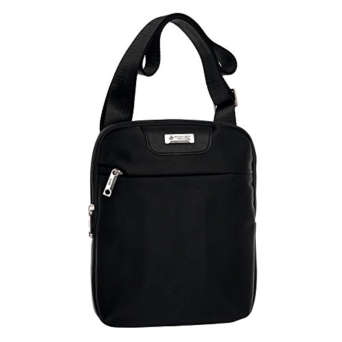 Beverly Hills Polo Club 5095851 Bolso Bandolera, 1.78 litros, Color Negro