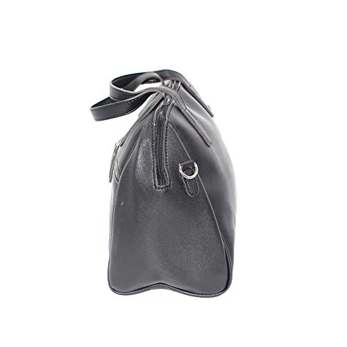 Beverly Hills Polo Club Bolso de mano, compartimento desenfundado, bolsillo exterior con cierre de cremallera de doble vía, doble asa de mano y correa ajustable. BH-1842. Biosaborse.