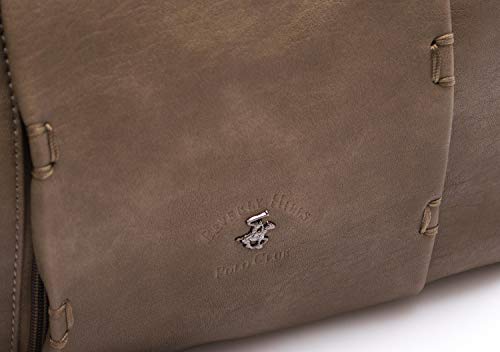 BEVERLY HILLS POLO CLUB Bolso de mujer de piel sintética TóRTOLA Talla única