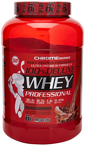 Beverly Nutrition 100% Deluxe Whey Professional Proteína Concentrada Sabor Chocolate - 2000 gr
