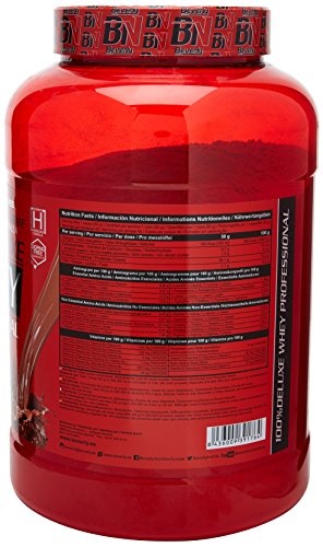 Beverly Nutrition 100% Deluxe Whey Professional Proteína Concentrada Sabor Chocolate - 2000 gr